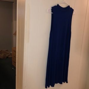 Blue supper dry dress
